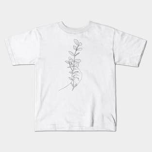 Modern minimalist hand Kids T-Shirt